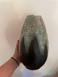 MCM Textured Ceramic Vase
