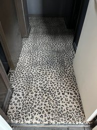 A Leopard Print Carpet - Perfect For Small Area
