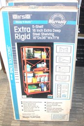 Hirsh 5 Shelf 16' Extra Deep Steel Shelving Brand New In Box