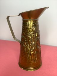 Elpec Brass Pitcher Made In England