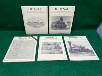 The New Haven Historical Society Journal. 5 Vintage Issues. New Haven 1884, The Telephone Company An More!