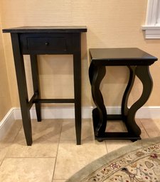 Pair Of Decorative And Useful End Tables