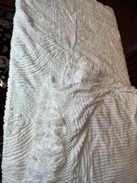 Two Chenille Bedspreads