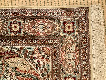 Small Silk Kashmir Rug (3 X 5)