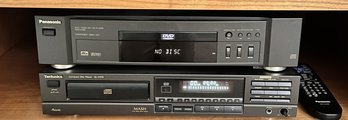 Panasonic DVD/CD Player And Tecnics CD Player SL-P370