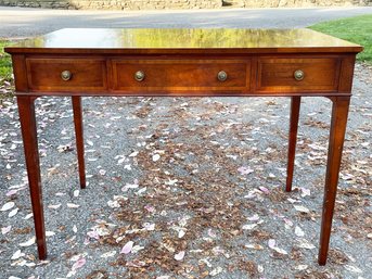 A Gorgeous Antique Mahogany Neoclassical Desk