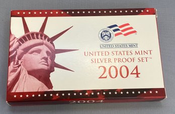 2004 United States Mint Silver Proof Set