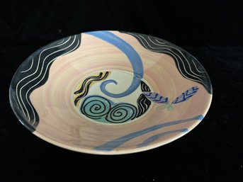 Linda Shusterman Studio Art Pottery Bowl - Contemporary Ceramics - Signed