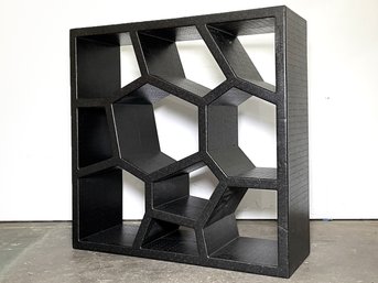 A Fabulous Modern Etagere Or Bookcase, 'Opus Incertum' By Sean Yoo