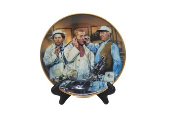 The Three Stooges 1994 Norman Maurer Limited Edition Plate #LA7875