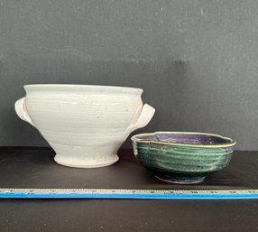 Lot Of Two Ceramic Bowls