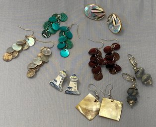 Seven Pairs Of Earrings