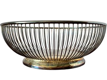 Mid Century Gorham Silver Plated Fruit Or Bread Basket