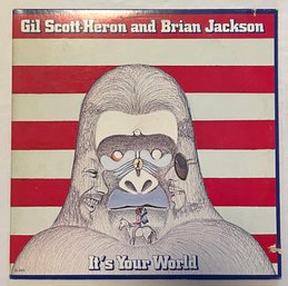 Gil Scott-Heron And Brian Jackson - It's Your World 2xLP AL5001 EX