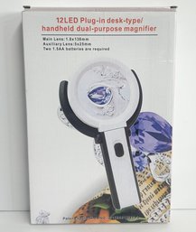 LED Desk/Handheld Magnifier