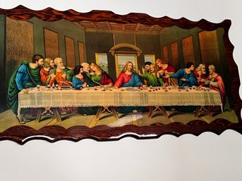 'The Last Supper' Wooden Wall Hanging