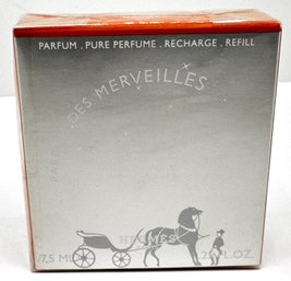 New Hermes Paris Parfum Des Merveilles Perfume, .25 Fluid Ounces, Purchased At Bloomingdales