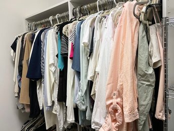 A Large Assortment Ladies' Clothes