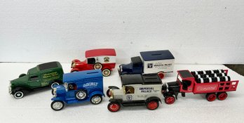 6 Collectible Trucks ~ 4 Banks ~ ERTL & Liberty Classics Limited Editions