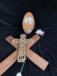 Cross And Rosary Lot