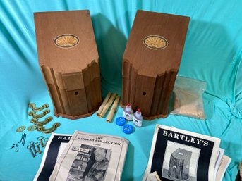 2 Bartley's Regency Knife Box Kits 8x9.5x14.5