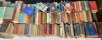 Table Lot Of Vintage Books