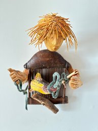 Boy Fishing Sculpture