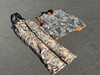 Cabelas Camouflage Bib & A Vest