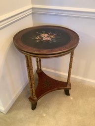 Floral Side Table