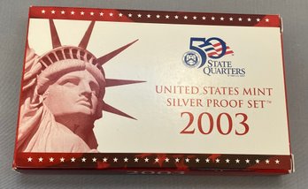 2003 United State Silver Proof Set