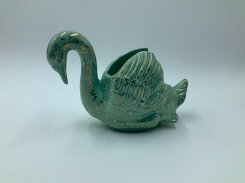 22 Carat Gold Decorated Swan