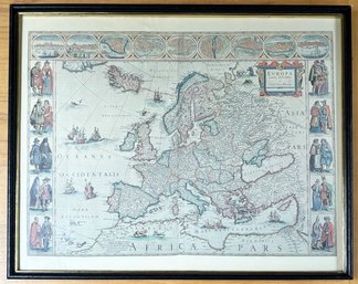 A Print - Map Of Europe