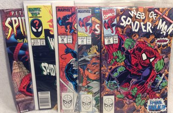 (5) Marvel Spider-Man Comic Books - L