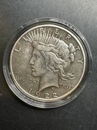 1922 Silver Peace Dollar