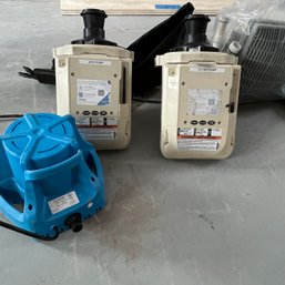 A Collection Of Spa Jet Filter And Pumps