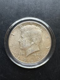 1964 Kennedy 90 Silver Half Dollar