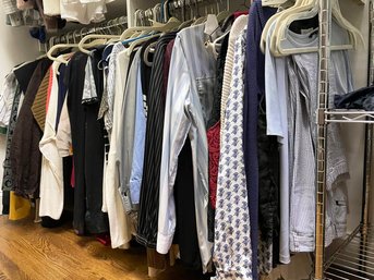 A Large Assortment Ladies' Clothes