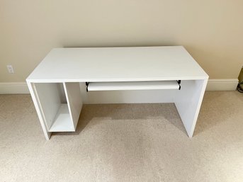 Large White Desk By Techline