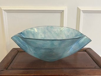 Signed Art Glass Bowl