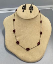 Necklace And Earring Set