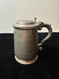 Vintage Pewter Tankard Mug