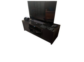 Insignia Brand Flat Screen Television With Metal Stand