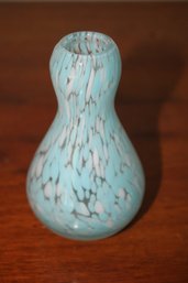 Small Vintage MCM Speckled Bud Vase