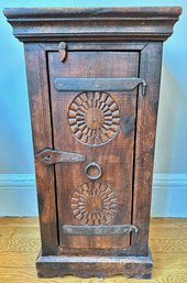 Antique Asian Solid Wood Cabinet