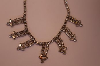 'Garne Jewelry' Signed Rhinestone Necklace