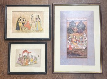 Lot Of Framed Indian  Prints/Painting