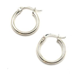 Sterling Silver Hoop Earrings