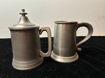 Pewter Lot - 2 Pieces