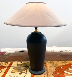 A Matte Ceramic Table Lamp