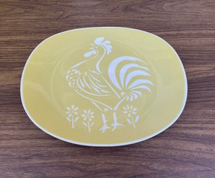 Vintage Harkerware Rooster Serving Dish